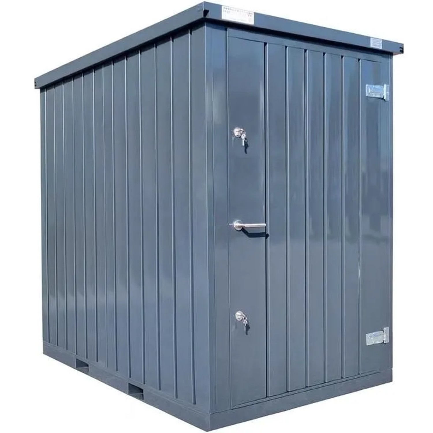 LagercontainerXXL 1,5m Lagercontainer mit Einflügeltür & Doppelverriegelung günstig online kaufen