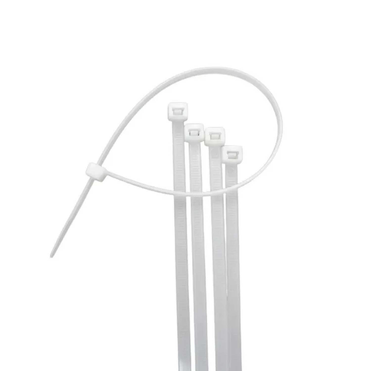 DeTec. Kabelbinder 365 x 7,8 MM Natur 500 Stück Extra Stark Und Lang