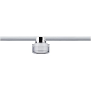 Paulmann Urail LED-Spot Topa Dot, 5,2W, Chrom/Klar/Satin, für Schienensysteme.