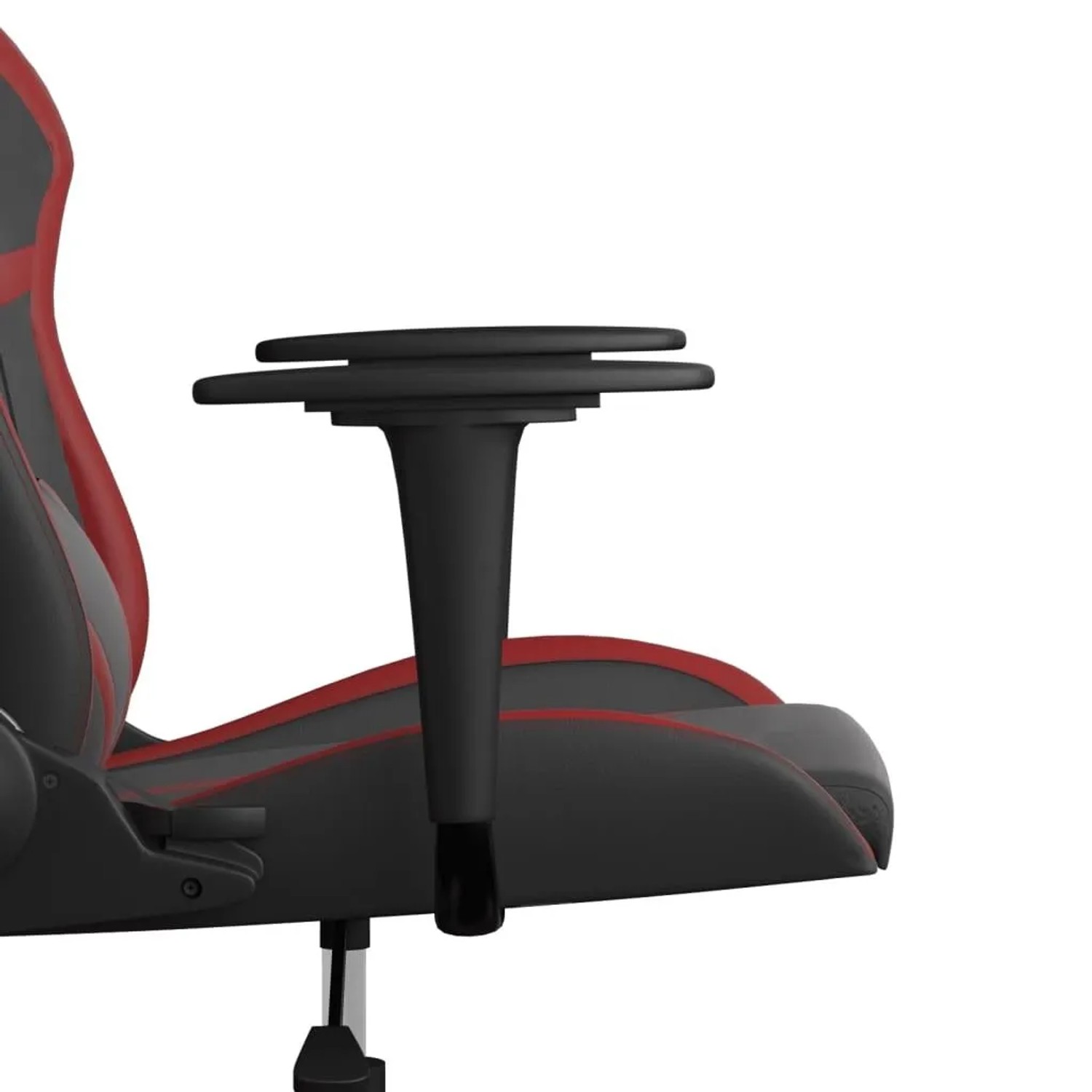 vidaXL Gaming-Stuhl mit Massagefunktion Schwarz und Weinrot Kunstleder 345430_10