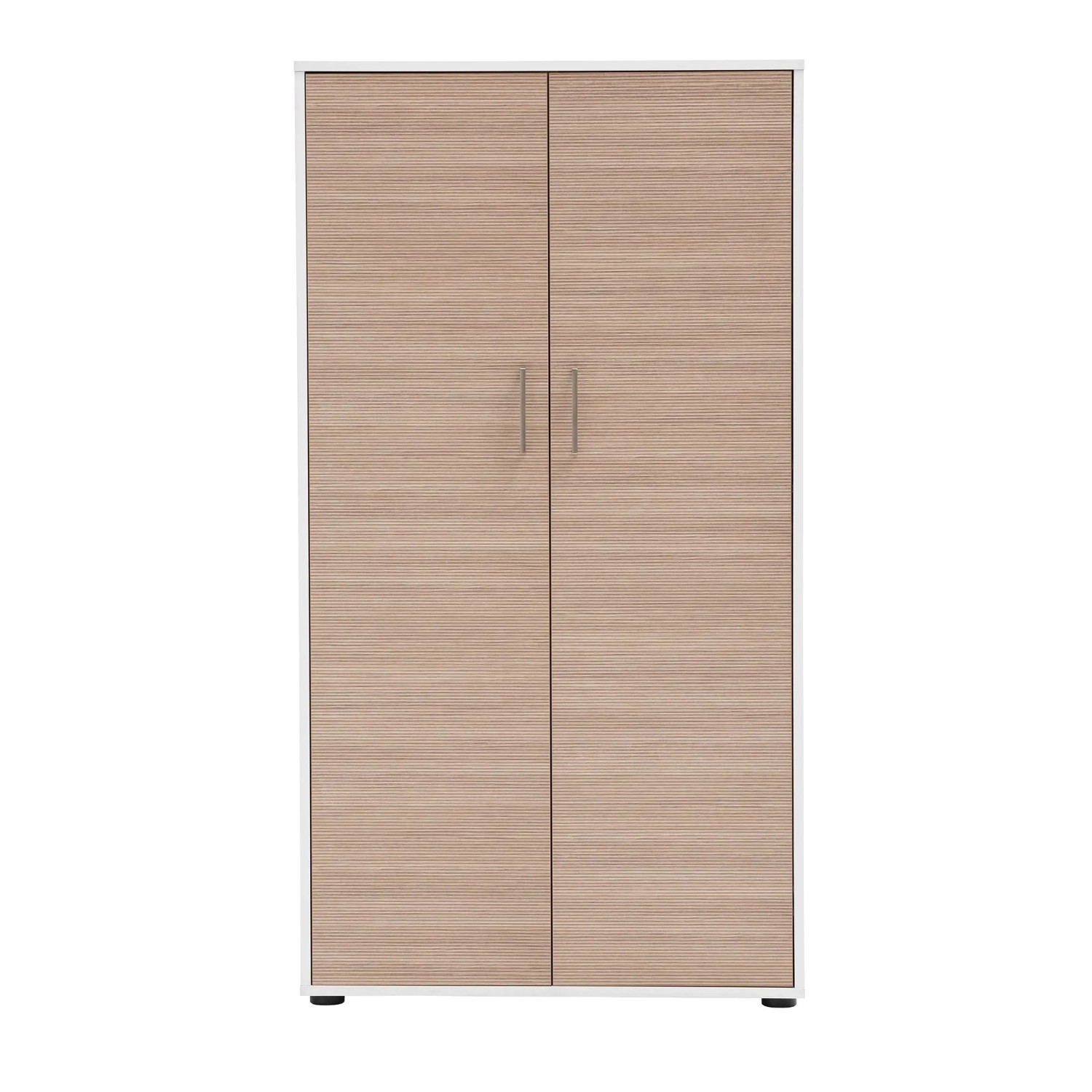 Schildmeyer Hochschrank Metz Drehtür 150 cm x 80,1 cm x 38,2 cm Mattweiß