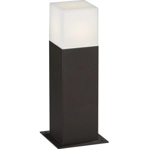 Moderne Trio LED Sockelleuchte Hudson in Anthrazit, 4W, für Garten und Terrasse.