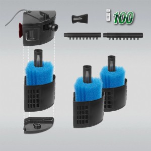 JBL CristalProfi i100 greenline Aquarium Innenfilter für Aquarien von 90-160 Litern.