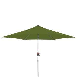 Doppler Balkonschirm MyZone Kiwi mit Kurbel, grüner Sonnenschutz für Balkon & Garten.