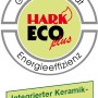 Hark Kaminofen ECOplus Label: Geprüfte Qualität, Energieeffizienz, integrierter Keramik-Feinstaubfilter.