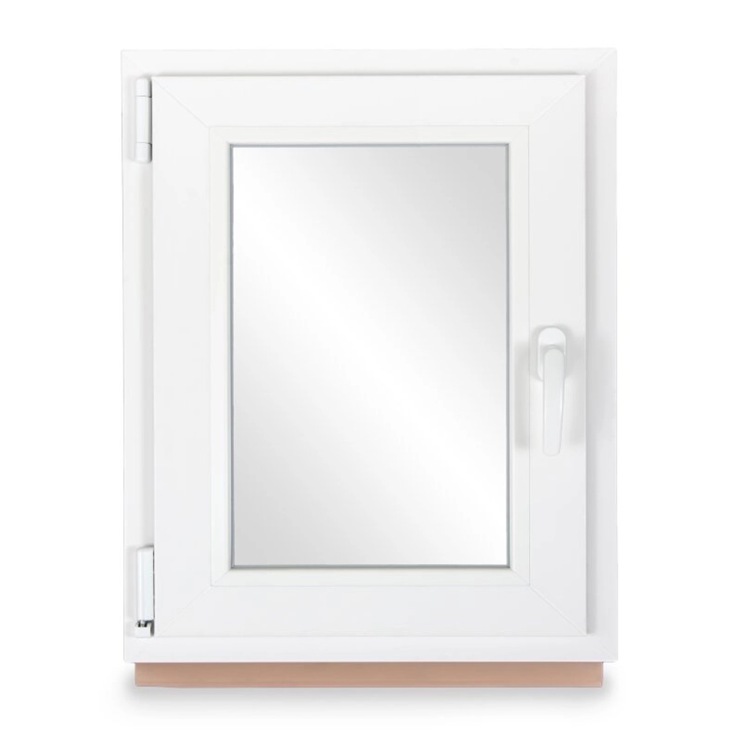 Neruli Kellerfenster Kunststoff Weiß Dreh-Kipp 50x70 cm BxH DIN Links 2 -Fa günstig online kaufen