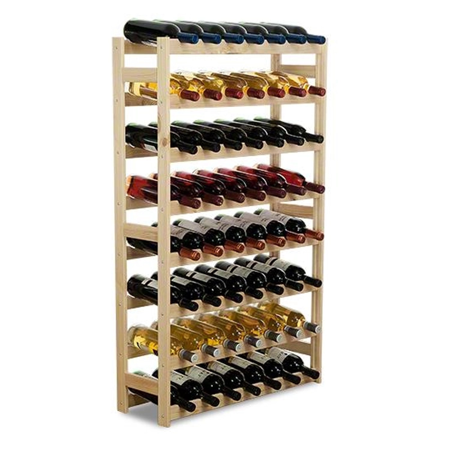 PROREGAL Weinregal Pinotwine HxBxT 118 x 72 x 25 cm 56 Flaschen Massives Ki günstig online kaufen