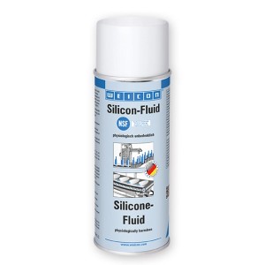 WEICON Silicon-Fluid 400ml Spraydose, physiologisch unbedenkliches Gleit- und Schmiermittel.
