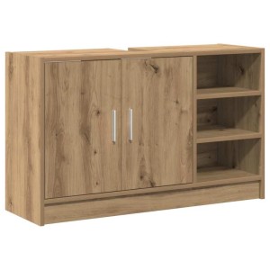 vidaXL Badezimmerschrank Artisan-Eiche 90 x 29 x 55 cm Holzwerkstoff 869210
