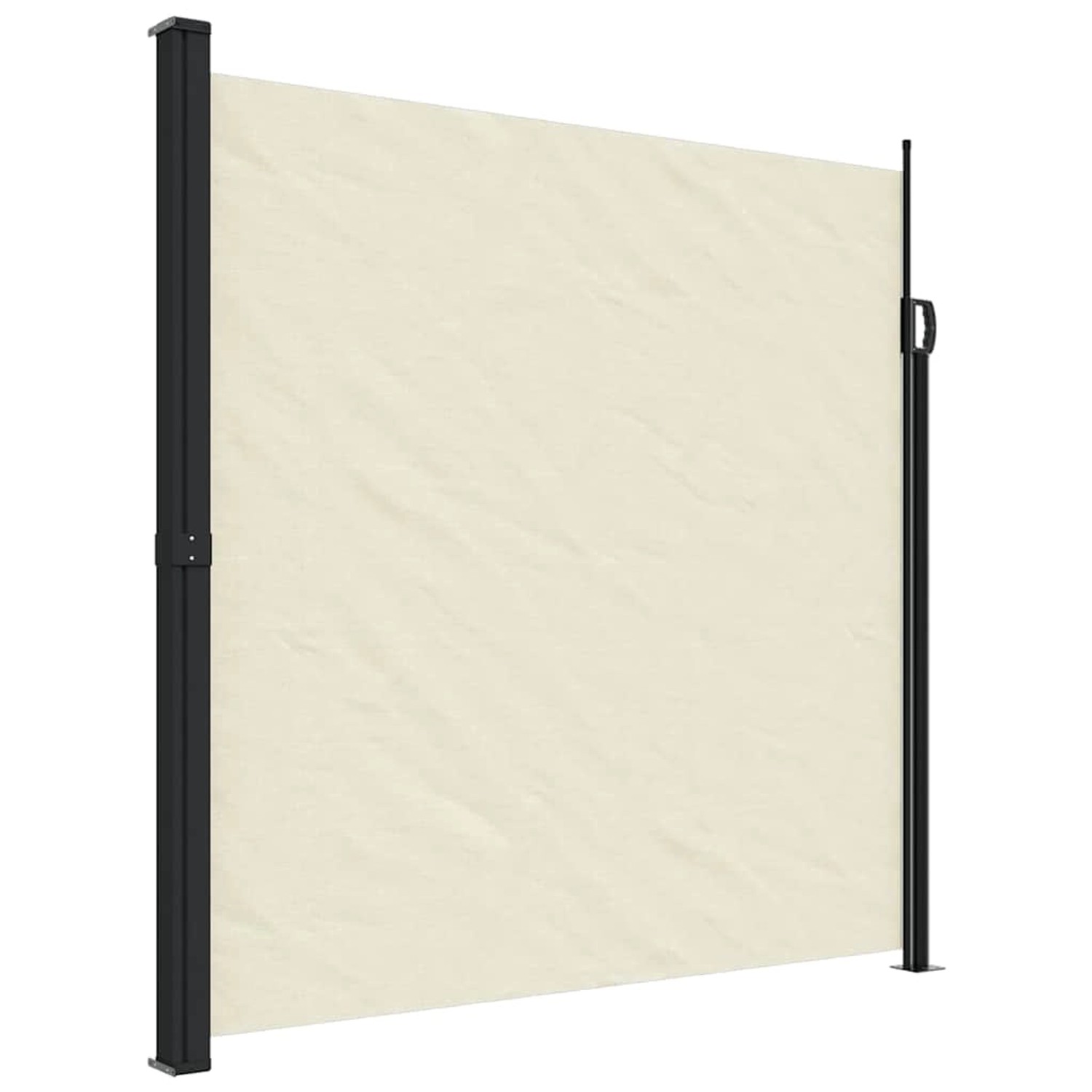 furnicato Seitenmarkise Ausziehbar Creme 200x600 cm günstig online kaufen