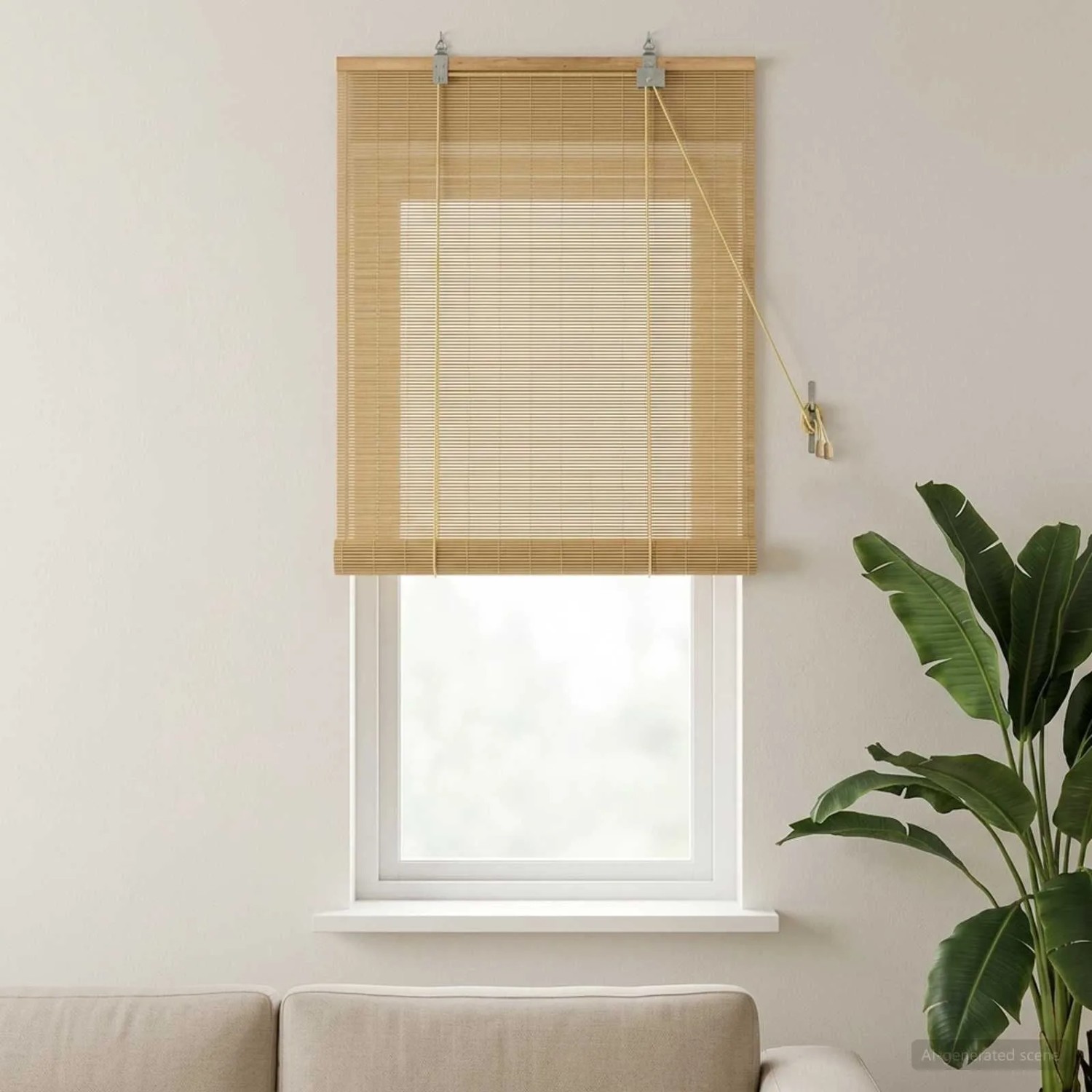 vidaXL Rollo Natur 60 x 160 cm Bambus 42040561