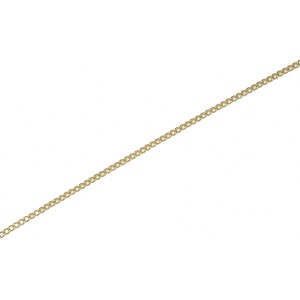 Panzerkette aus Vermessingt, 1,5 mm stark, als Meterware für Deko-Zwecke.