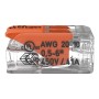 Wago Hebelklemme 221-612, 2-polig, für 0,5-6 mm² Kabel, 5er-Pack