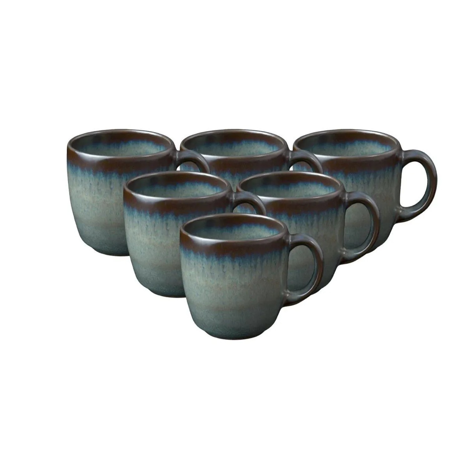 like. by Villeroy & Boch Lave Kaffeetassen 190 ml 6er Set Gris