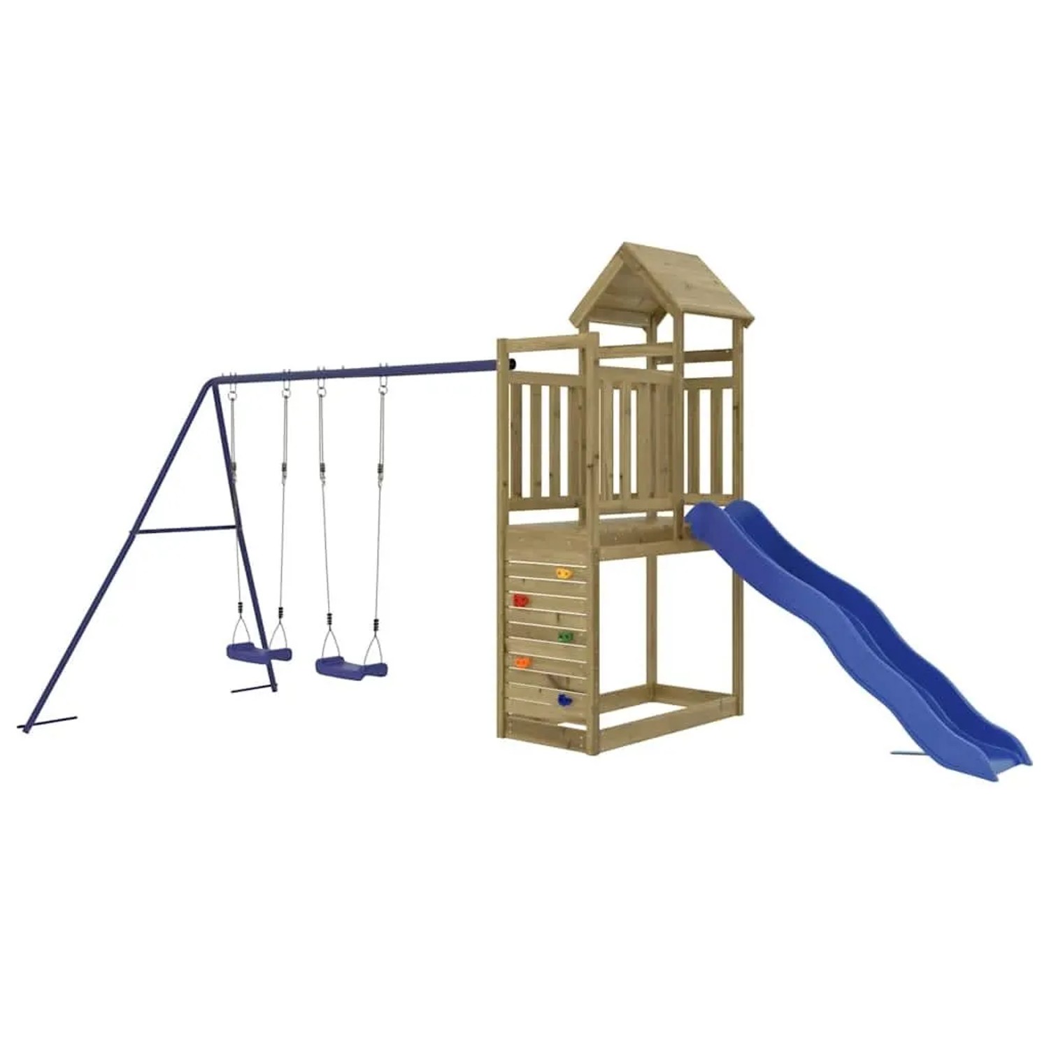 vidaXL Spielturm Imprägniertes Kiefernholz 3155908
