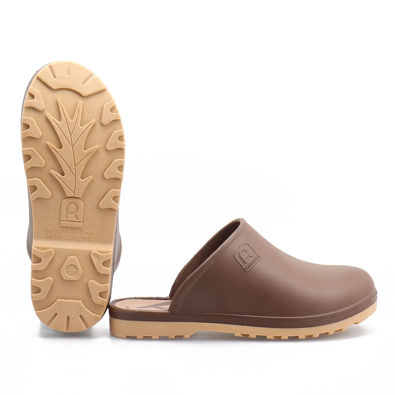 rouchette clog soft  gr. 40/41 braun
