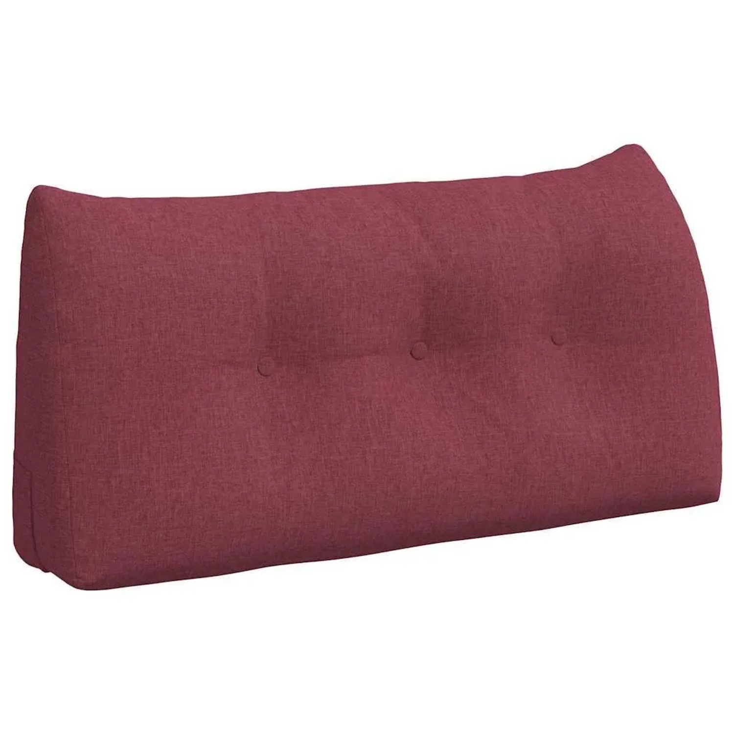 vidaXL Rückenkissen Weinrot 100 x 24 x 50 cm Stoff 42014444