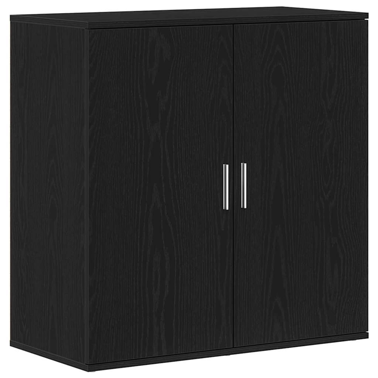 vidaXL Sideboard Schwarze Eiche 79 x 38 x 80 cm Holzwerkstoff 862269 günstig online kaufen