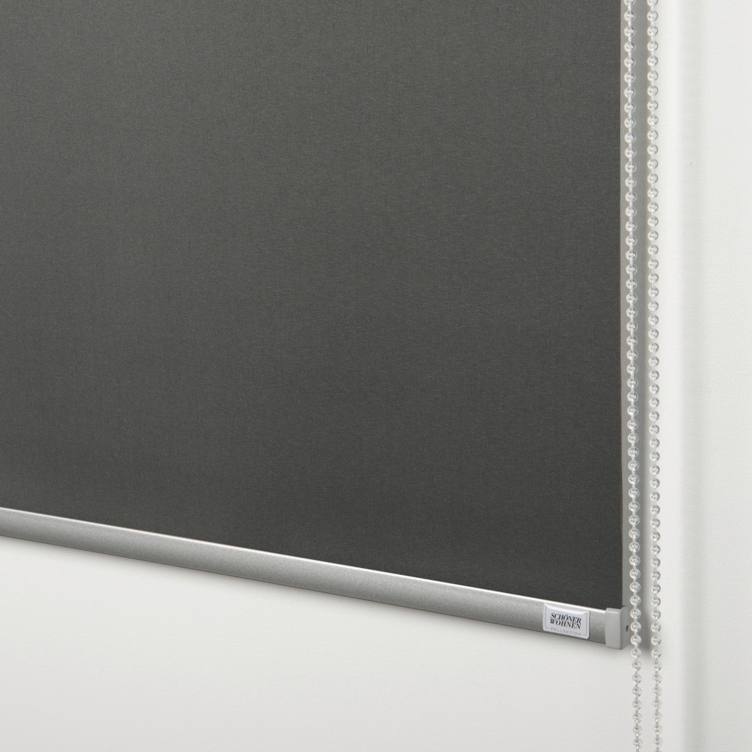 Schöner Wohnen Thermo-Rollo Martha, 45x150 cm, anthrazit, mit Kettenzug.