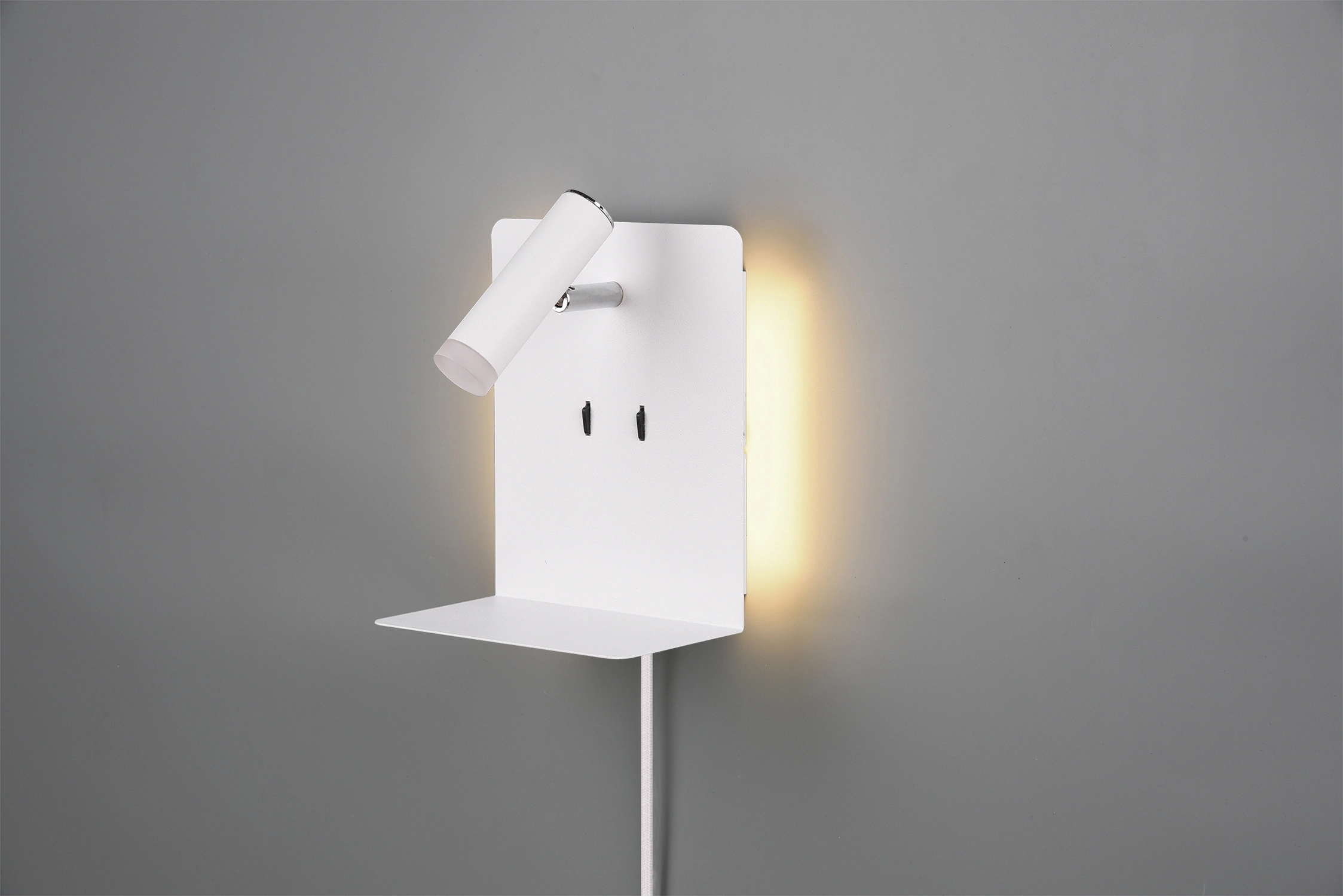 Trio Element OBI bei kaufen LED-Wandleuchte Matt Weiß Metall