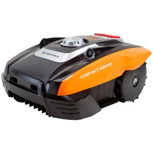 Yard Force Mähroboter Compact 400RIS für bis zu 400 m² Rasenfläche.