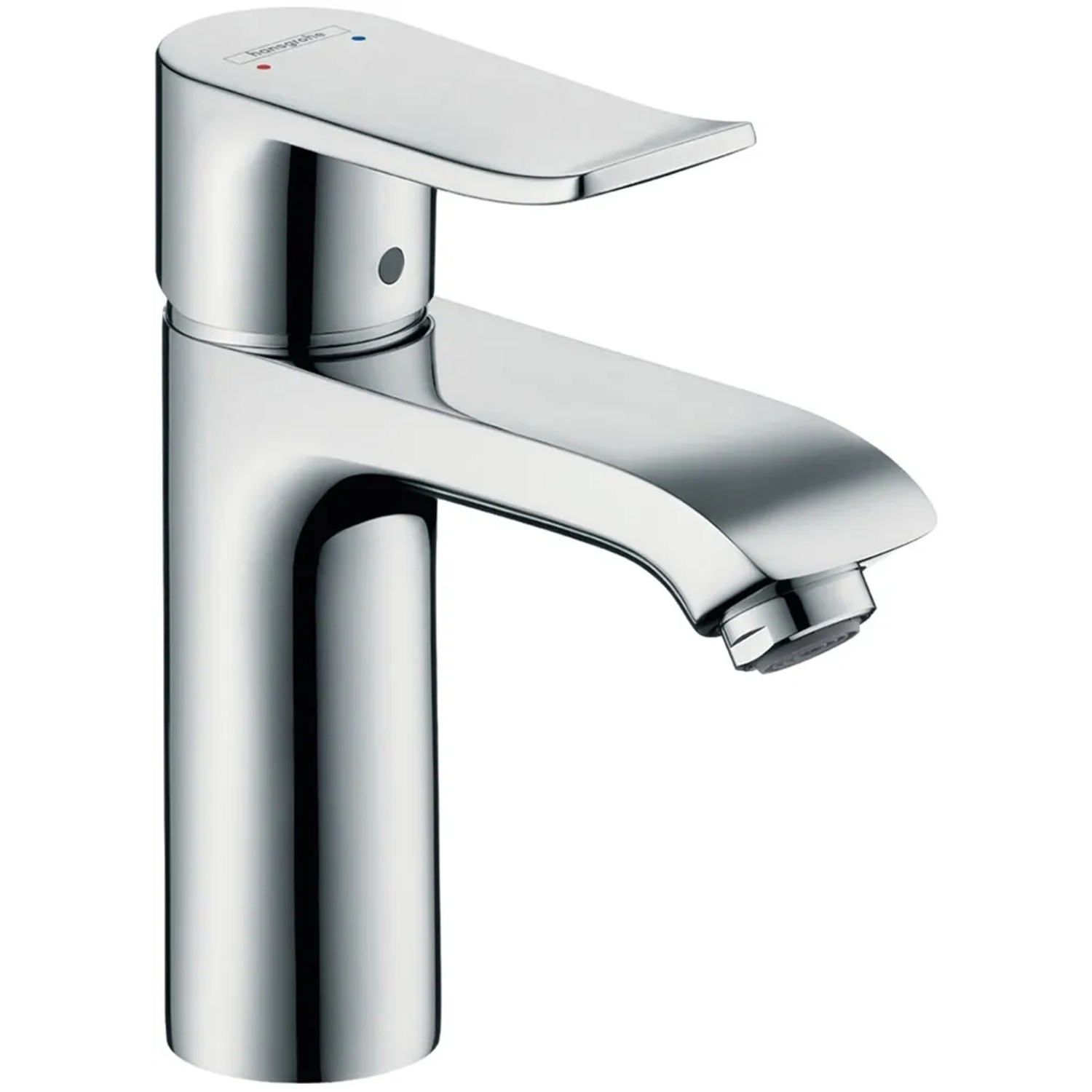 Hansgrohe Einhebel-Waschbeckenarmatur Metris 110mm mit Zugstangen 