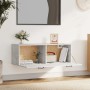 vidaXL Wandschrank Betongrau 100x36,5x35 cm Holzwerkstoff Modell 2_4