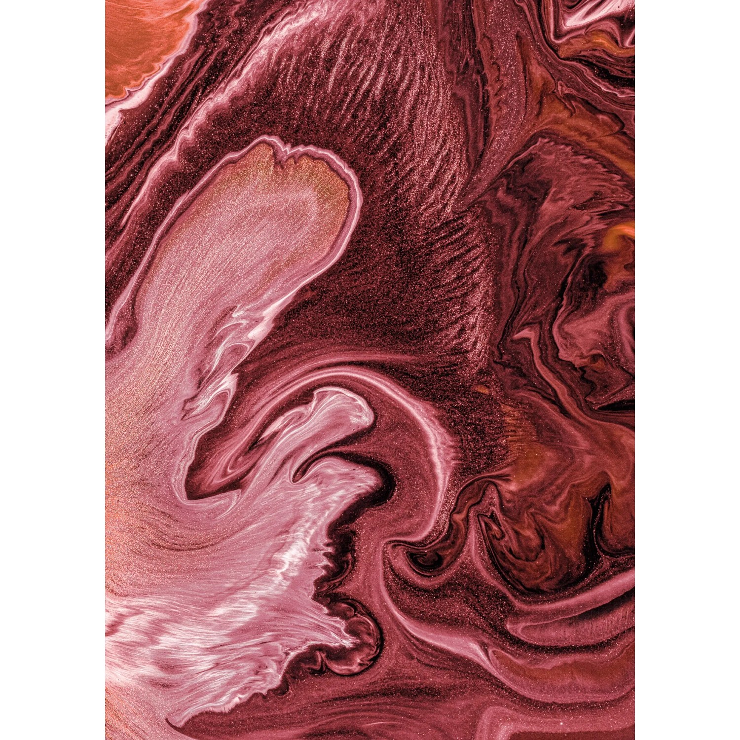 Komar Fototapete Vliestapete Mélange, glatt, bedruckt, geblümt, floral, realistisch, 200 x 280 cm
