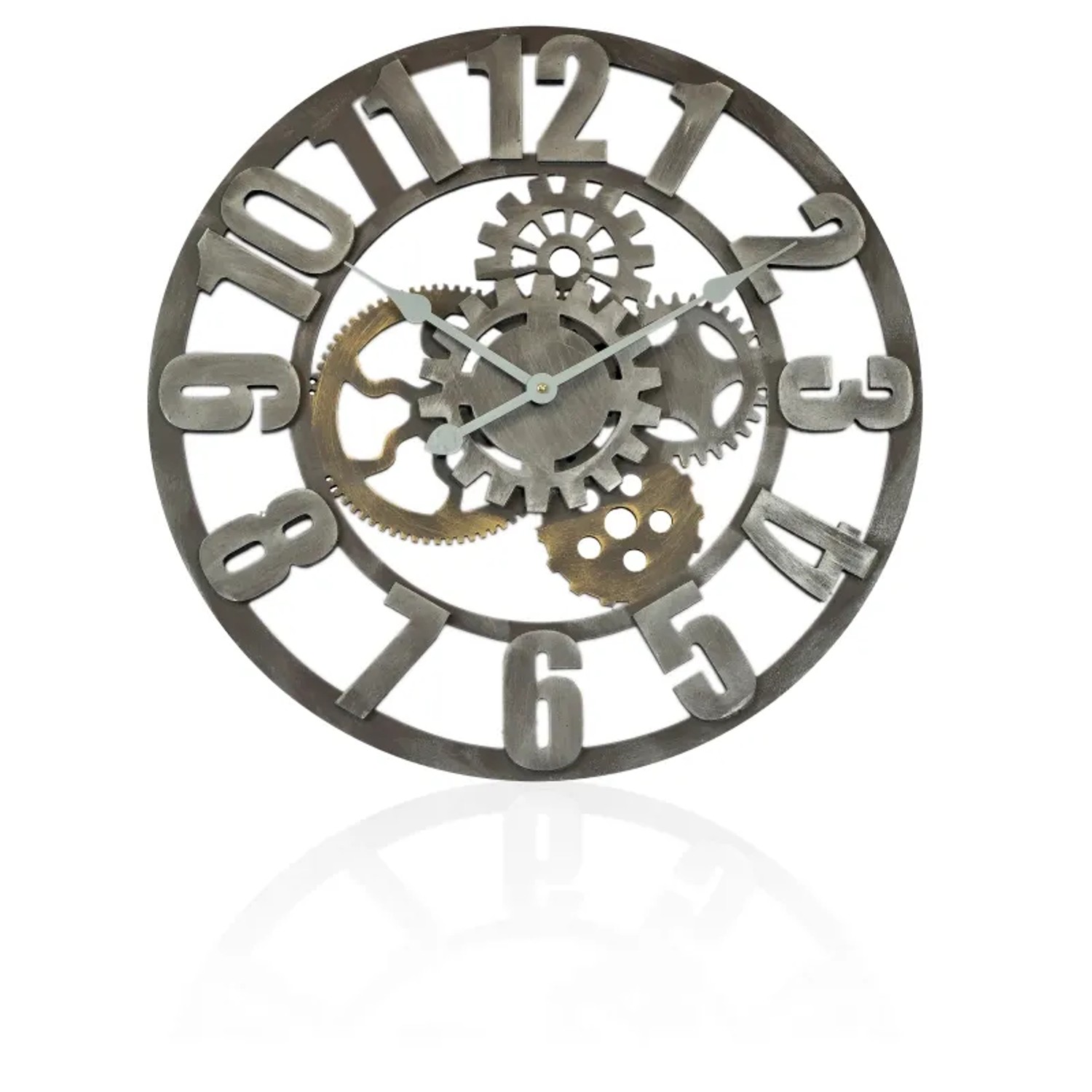 technoline Quarzwanduhr WT 1613 Silber