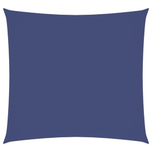 vidaXL Sonnensegel Oxford-Gewebe Quadratisch 5x5 m Blau 135526