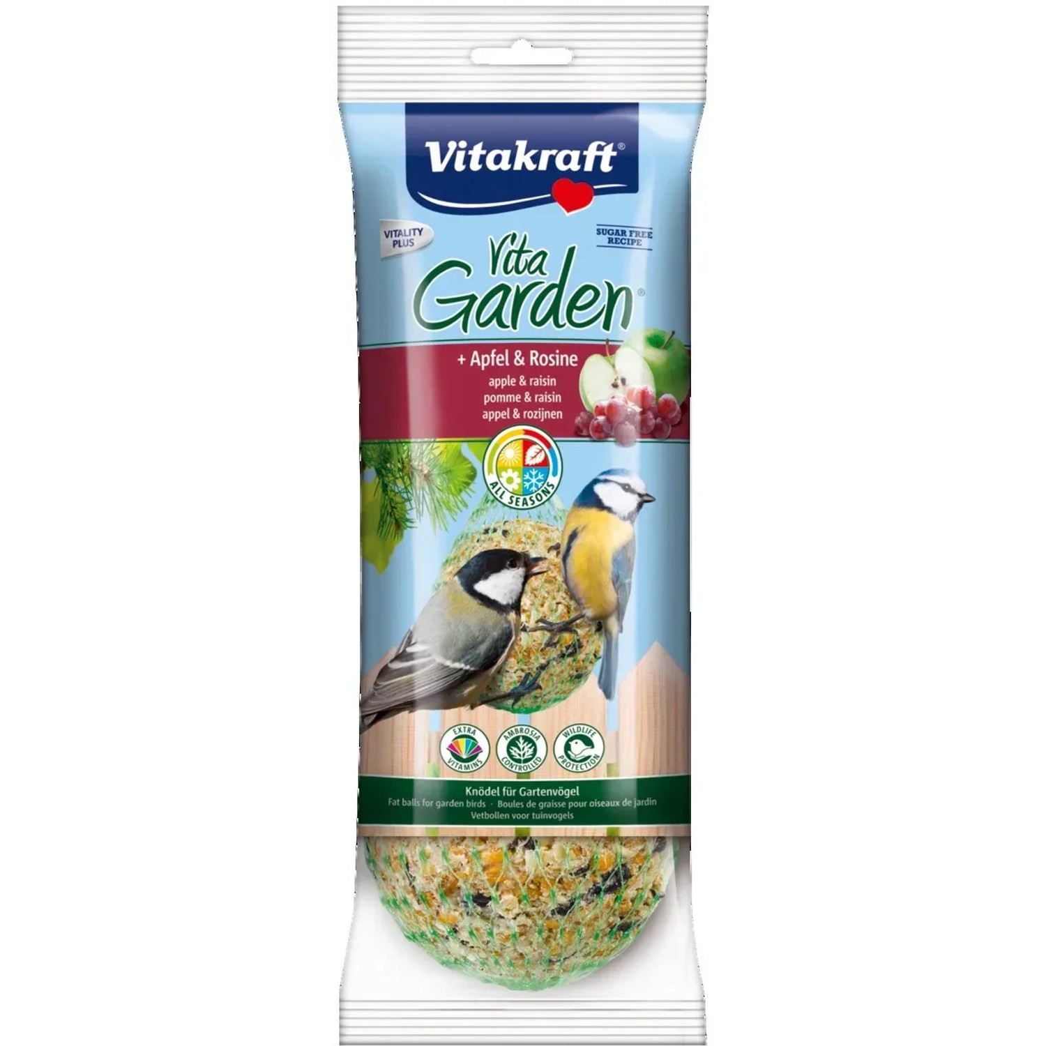 Vitakraft Knödel Vita Garden® 4 Stück 360 g