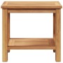 vidaXL Couchtisch Braun 50 x 35 x 45 cm Teak-Massivholz 42002307_5