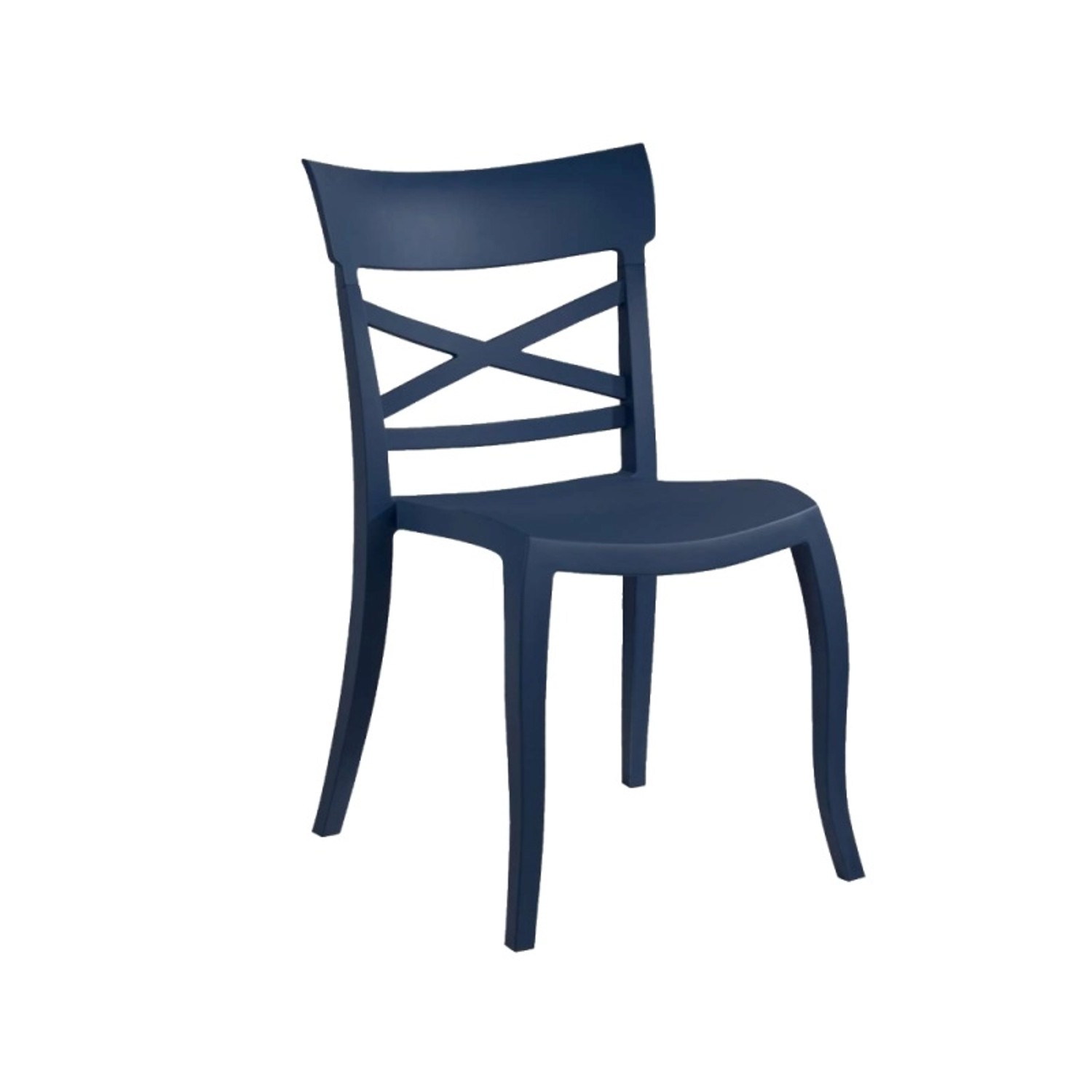 Papatya Stuhl XSera-S  Dunkelblau 67 günstig online kaufen