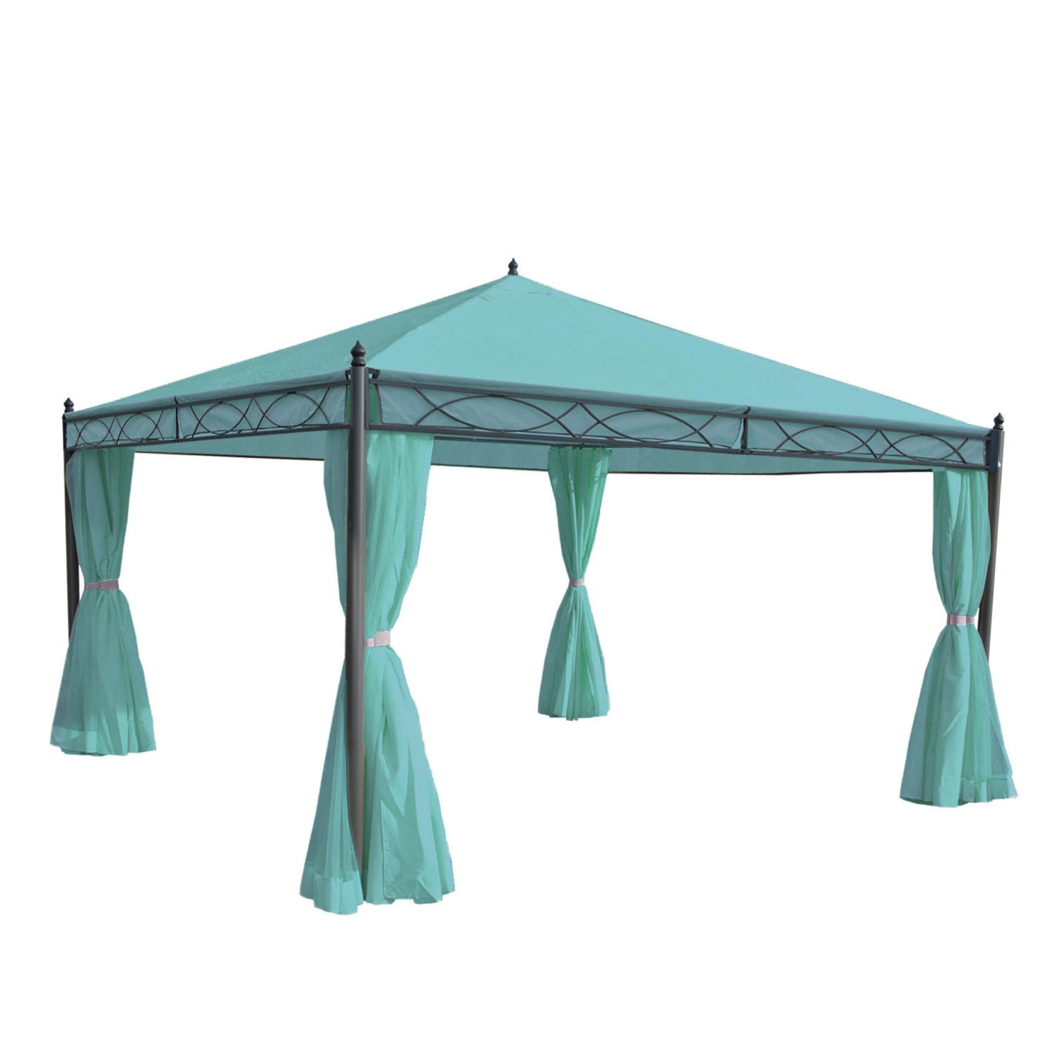 MCW Pergola Calpe Türkis 4x4m