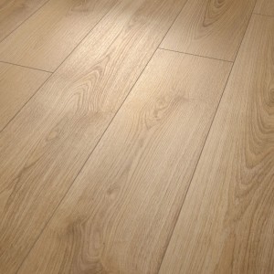 Egger Laminatboden EL2157 NatureSense Nord Eiche Sand, Detailansicht der Holzstruktur.