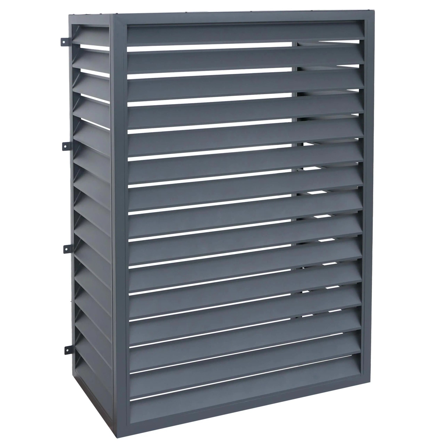 MCW Verkleidung Für Klimaanlage/Wärmetauscher O43 Metall 164x127x65cm Anthrazit