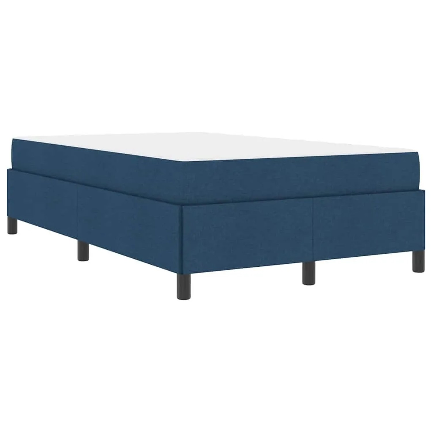 vidaXL Boxspringbett Blau 120 x 200 cm Stoff 3398856 günstig online kaufen