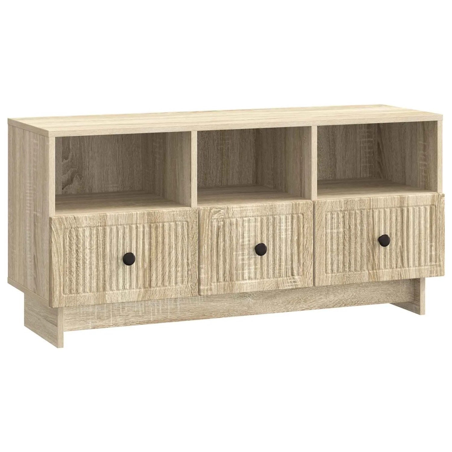 vidaXL TV-Schränk Sonoma-Eiche 102 x 34,5 x 50 cm Holzwerkstoff 893987