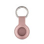 Hama Schlüsselanhänger für Apple AirTag, Silikon, Beige. Schutzhülle mit Karabiner.