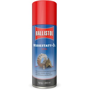 Ballistol Usta Werkstatt-Öl Spray 200ml für Lackreparatur und Karosserie. Reinigt, schützt und hält leichtgängig.
