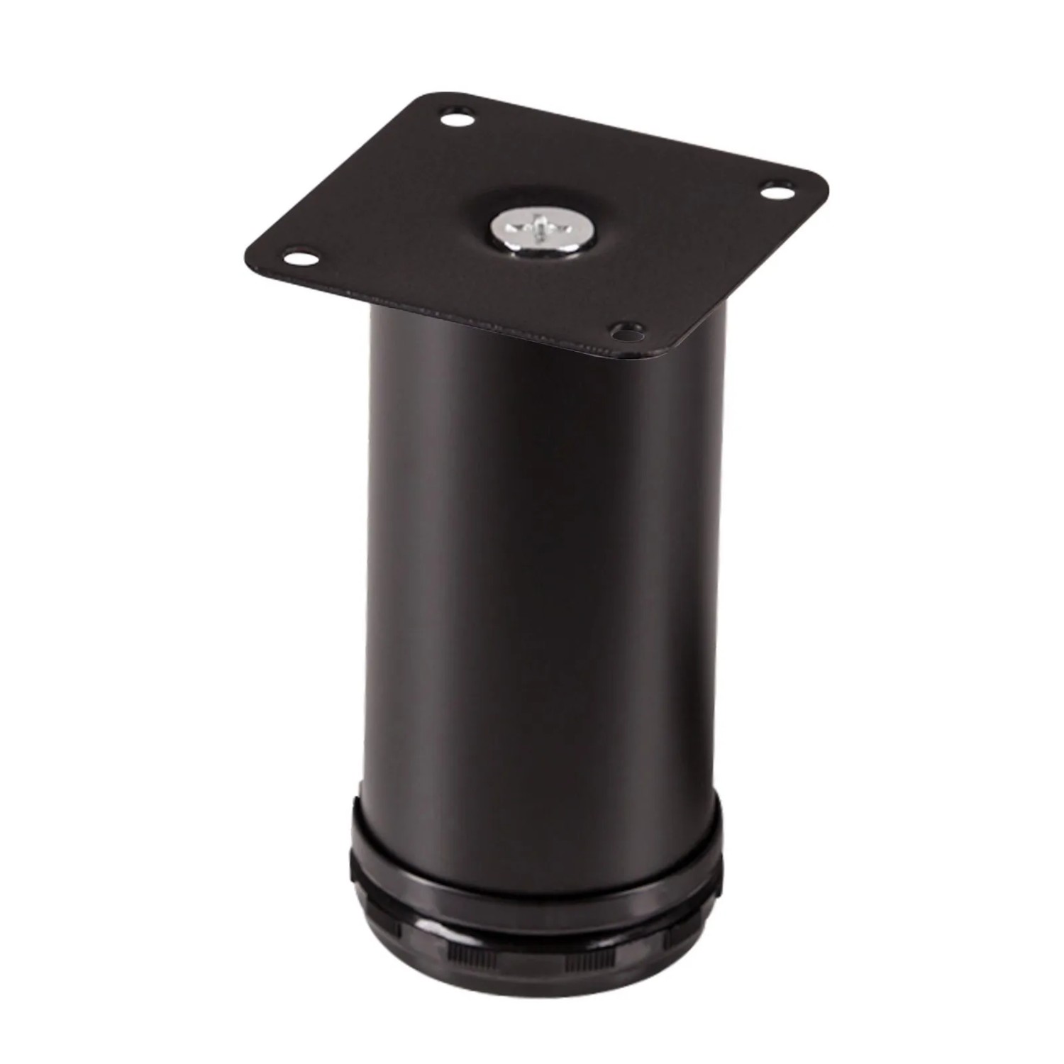 SOTECH 4er Set Möbelfuß JIMMY Ø50 mm Höhe 120 mm Schwarz