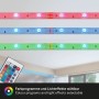 Briloner LED-Streifen Flexband, 3 m, mehrfarbig, mit Fernbedienung zur Steuerung der Lichteffekte.