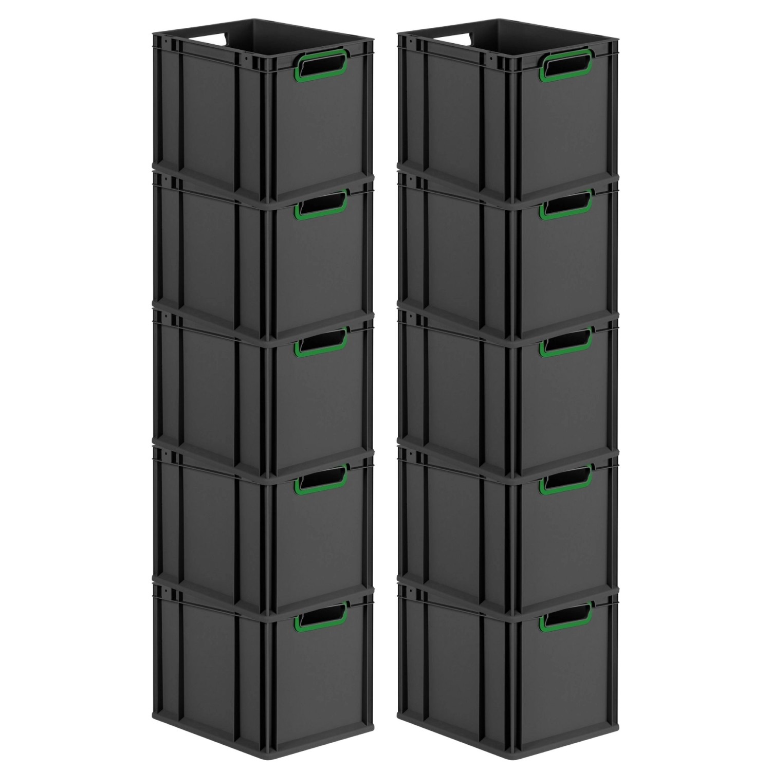 PROREGAL SparSet 10x Eurobox Nextgen Color HxBxT 32x30x40cm 30 Liter Griffe günstig online kaufen
