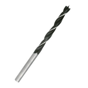 LUX Holzspiralbohrer 9 mm aus Chrom-Vanadium-Stahl für präzise Bohrungen in Holz.