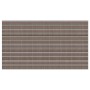 KARAT Outdoor Teppich Asti, 180x300 cm, mit braunen und beigen Streifen. Wetterfest und stilvoll.