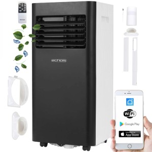 Echos Eco-112 Mobile Klimaanlage mit WiFi 9000 BTU
