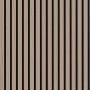 Akustikpaneel Eiche Grau auf Schwarz, 240cm, zur Wandverkleidung und Schallabsorption.