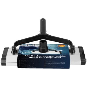 Summer Fun Alu Poolsauger, eckig, mit robustem Alurahmen für die Poolreinigung.