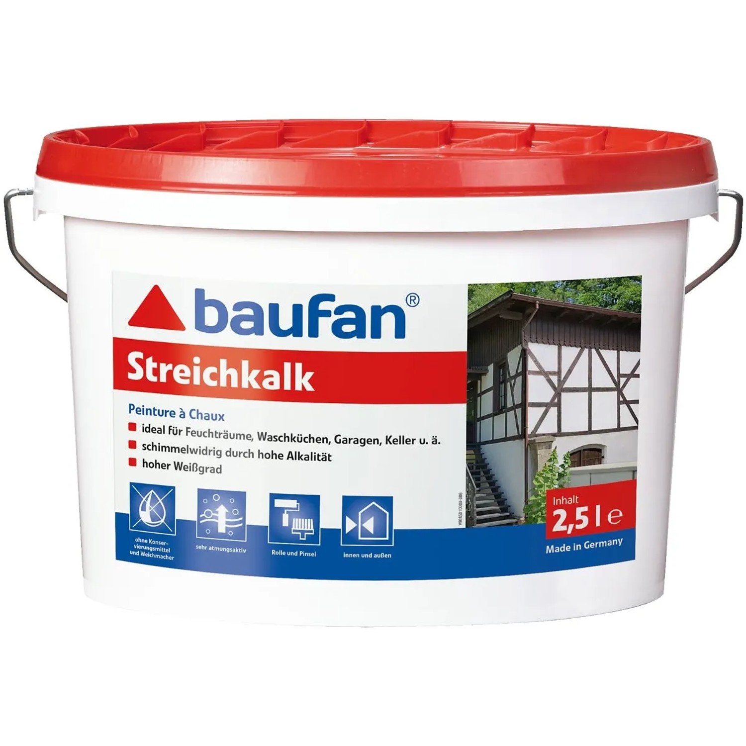 Baufan Streichkalk 2,5,
