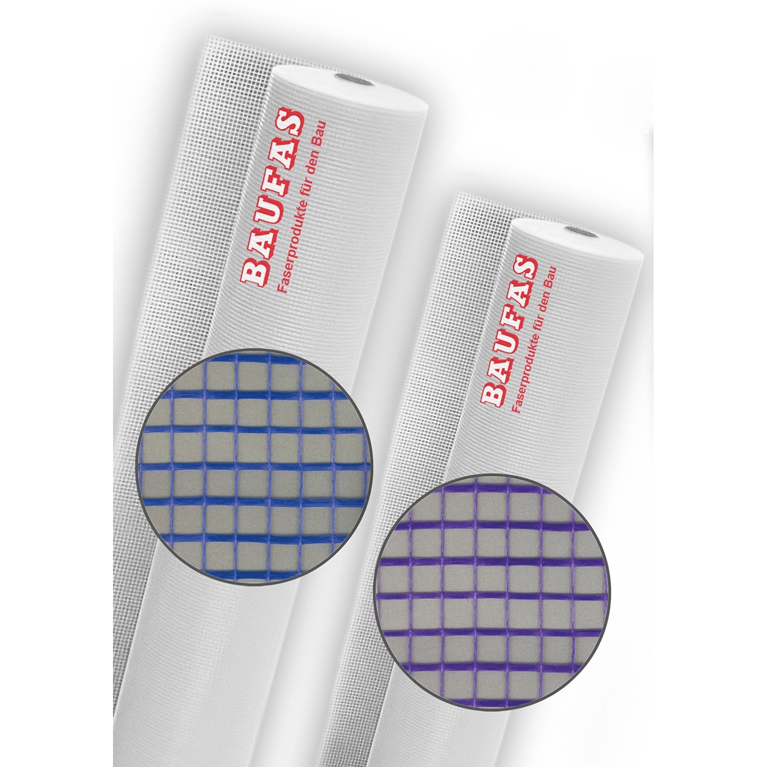 Universalgewebe Blau, 1x10m Rolle, Putzträger zur Vermeidung von Rissen im Innen- und Außenbereich.